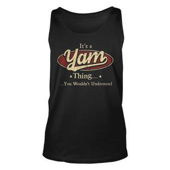 Yam Shirt Personalized Name Gifts T Shirt Name Print T Shirts Shirts With Name Yam Unisex Tank Top - Seseable
