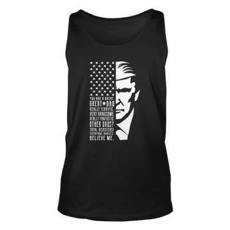 You Are Great Great Dad Trump Fathers Day Unisex Tank Top | Mazezy