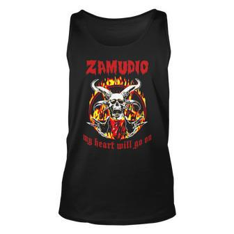 Zamudio Name Gift Zamudio Name Halloween Gift Unisex Tank Top - Seseable
