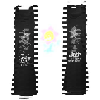 Zombie Dandelion Flower Pretty On The Inside Plant Unisex Tank Top - Thegiftio