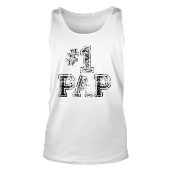 1 Pap - Number One Sports Jersey Gift Tee Unisex Tank Top | Mazezy