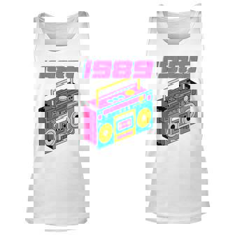80S Vibes Vaporwave Aesthetic Design Lover 90S Anime Vibe Unisex Tank Top - Thegiftio