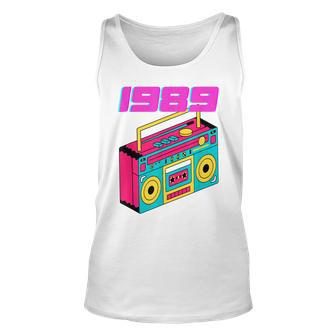 80S Vibes Vaporwave Aesthetic Design Lover 90S Anime Vibe Unisex Tank Top - Thegiftio UK