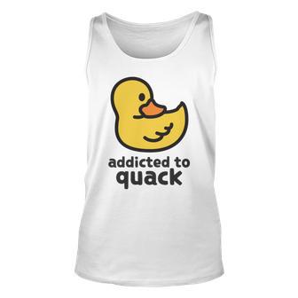 Addicted To Quack Unisex Tank Top | Favorety DE