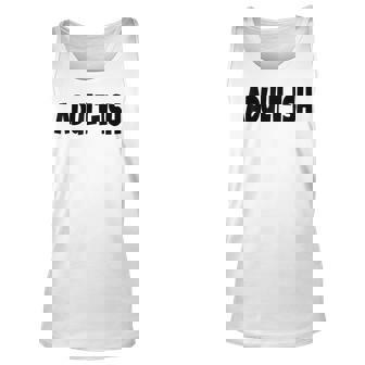 Adultish Adult-Ish College Humor Sarcasm Sarcastic Unisex Tank Top - Thegiftio