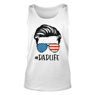 All American Dad Happy 4Th Of July Independence Day Unisex Tank Top - Seseable