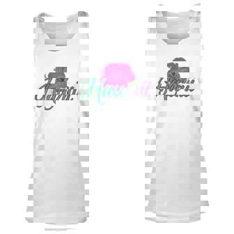 Womens Aloha Hawaii From The Island Feel The Aloha Flower Spirit Tank Top | Mazezy