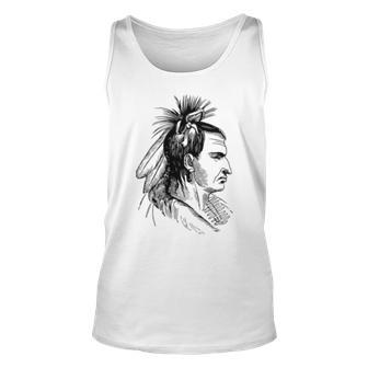 American Native Indian Graphics Unisex Tank Top | Favorety UK