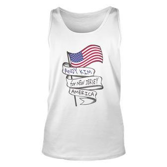 Andy Kim For New Jersey US House Nj-3 Campaign Tee Unisex Tank Top | Mazezy UK