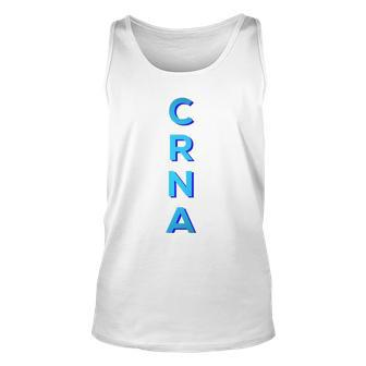 Awesome Bold And Clear Crna Week Unisex Tank Top | Mazezy