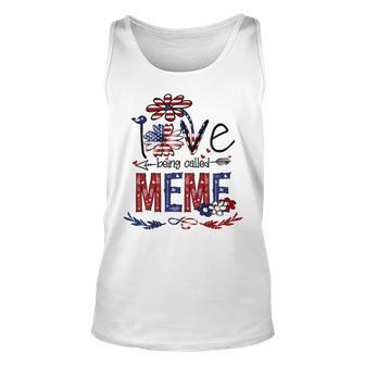 Being Called Meme Sunflower Usa Flag 684 Shirt Unisex Tank Top | Favorety CA