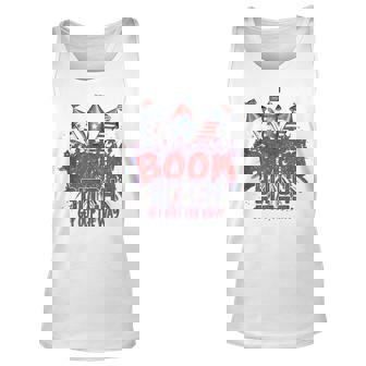 Bitch Get Out The Way Boom Firework 4Th Of July V2 Unisex Tank Top | Seseable UK