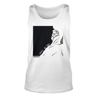 Black And White Art Trending Style Under My Skin Unisex Tank Top | Mazezy