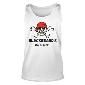 Blackbeards Bar Grill Unisex Tank Top | Favorety UK