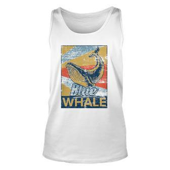 Blue Whale Animal Sea Zookeeper Gift Idea Unisex Tank Top | Mazezy