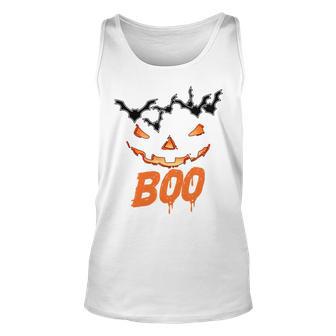 Boo Scary Pumpkin Face Unisex Tank Top | Favorety DE