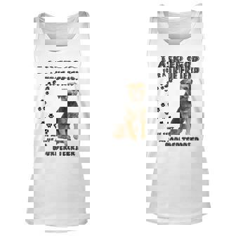 Border Terrier Quote Mom Dad Costume Cute Small Hunting Dog Unisex Tank Top - Thegiftio UK