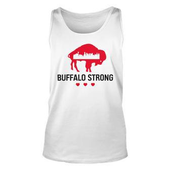 Buffalo Strong Pray For Buffalo Buffalo Strong Unisex Tank Top | Favorety AU