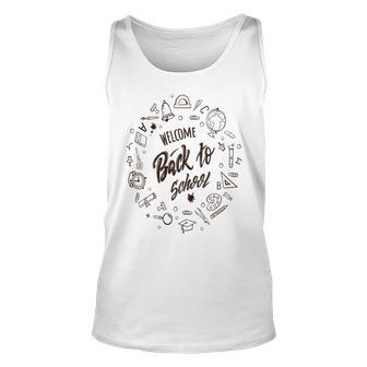 Buy Welcome Back To School Unisex Tank Top | Favorety DE