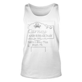 Carney Name Funny Halloween Gift Carney Bed And Breakfast Unisex Tank Top - Seseable