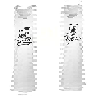 Cat Black Grandma Animal Print New 2022 Gift Unisex Tank Top - Thegiftio