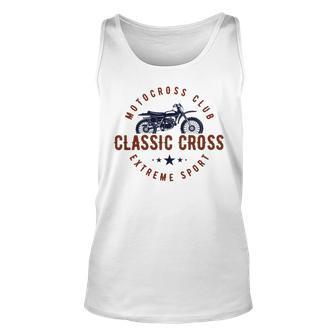 Classic Motor Cross Club Unisex Tank Top | Favorety CA