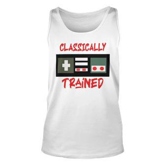 Classically Trained Shirt Funny Gamer Shirt Gamer Shirt Video Game Shirt Gamer Gift Funny Musician Shirt Unisex Tank Top | Favorety