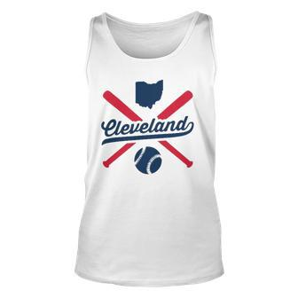 Cleveland Baseball Vintage Ohio Pride Love City Unisex Tank Top | Mazezy