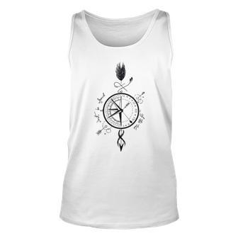 Compass Travel Lover Unisex Tank Top | Favorety AU