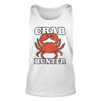 Crab Hunter Seafood Hunting Crabbing Lover Claws Shellfish Unisex Tank Top | Mazezy