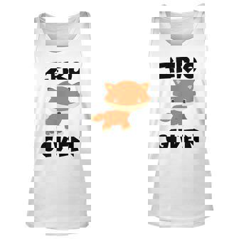 Crude Gifts For Friends Sarcastic Zero Fox Given Unisex Tank Top - Thegiftio UK