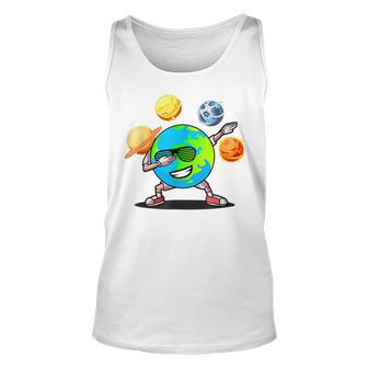 Dabbing Earth Day Unisex Tank Top | Favorety AU