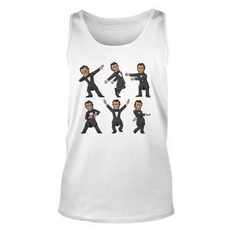 Dancing Abraham Lincoln 4Th Of July Boys Girls Kids Unisex Tank Top | Mazezy