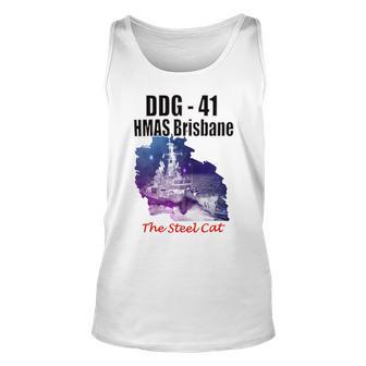 Ddg - 41 Hmas Brisbane Unisex Tank Top | Favorety DE