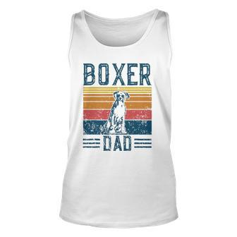 Dog Boxer Dad - Vintage Boxer Dad Unisex Tank Top | Mazezy