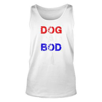 Dog Dad Bod German Shepherd 4Th Of July Mens Gift Unisex Tank Top - Seseable