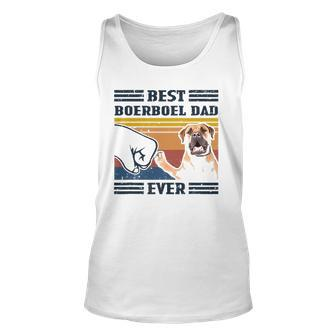 Dog Vintage Best Boerboel Dad Ever Fathers Day Unisex Tank Top | Mazezy