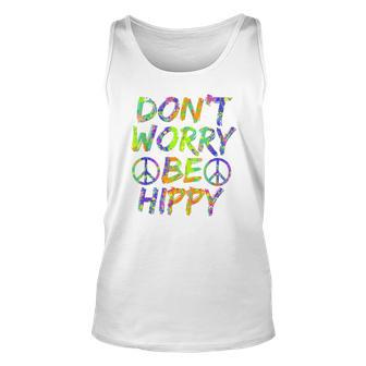 Donut Worry Be Happy Unisex Tank Top | Favorety CA