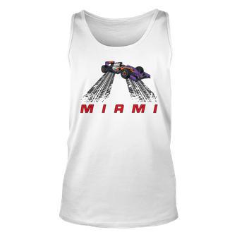 F 1 Miami Gp Aqua Unisex Tank Top | Favorety