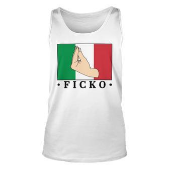 Ficko Italian Hand Sign Unisex Tank Top | Favorety DE