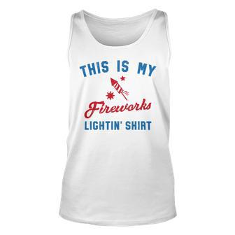 Fourth Of July My Fireworks Vintage 749 Shirt Unisex Tank Top | Favorety AU