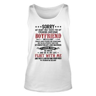 Freaking Awesome Boyfriend V2 Unisex Tank Top | Favorety AU