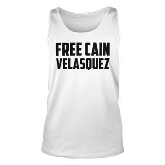 Free Cain Velasquez V5 Unisex Tank Top | Favorety