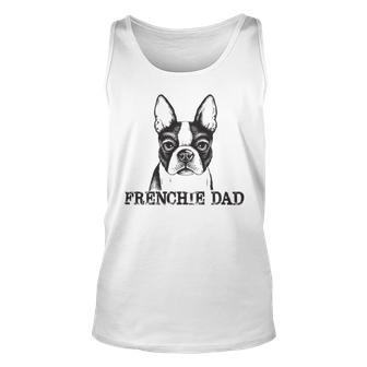 Frenchie Dad French Bulldog Dog Lover Funny Men 605 Trending Shirt Unisex Tank Top | Favorety CA