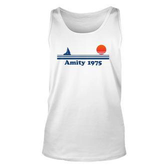 Funny Amity Island Bait And Tackle Retro Fishing Unisex Tank Top | Mazezy