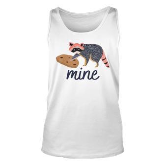 Funny Cookie Raccoon Food Lover Unisex Tank Top | Favorety CA