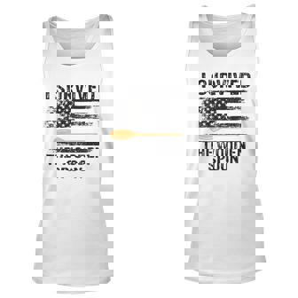Funny Proud Spoon Survivor I Survived The Wooden Spoon Unisex Tank Top | Mazezy