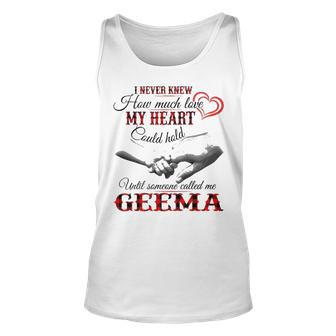 Geema Grandma Gift Until Someone Called Me Geema Unisex Tank Top - Seseable