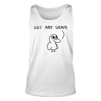 Got Any Grapes Unisex Tank Top | Favorety AU