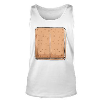 Graham Cracker Smores Halloween Costume Group Camping Unisex Tank Top | Mazezy